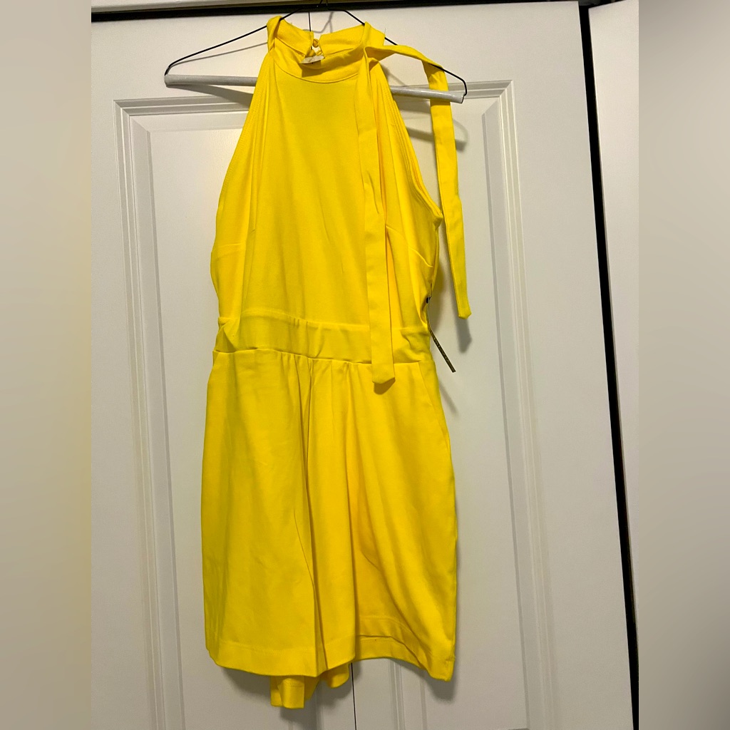 Ny And Company Brand New Yellow Romper Small